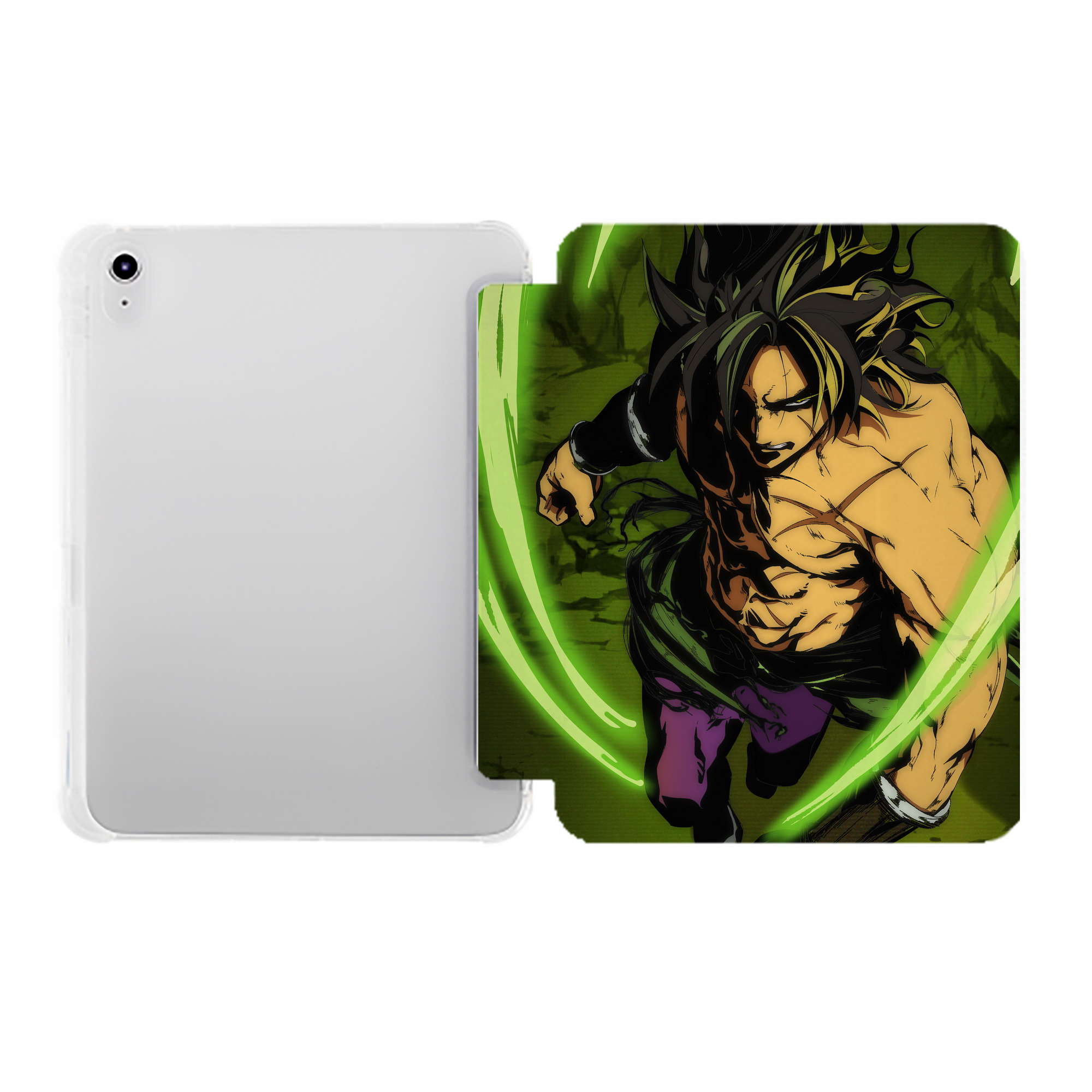 （画像用） ドラゴンボール DRAGON BALL IPad ケース ペン収納付き 三つ折りスタンド PUレザー×シリコン 対応機種9.5/10.5/10.9インチ